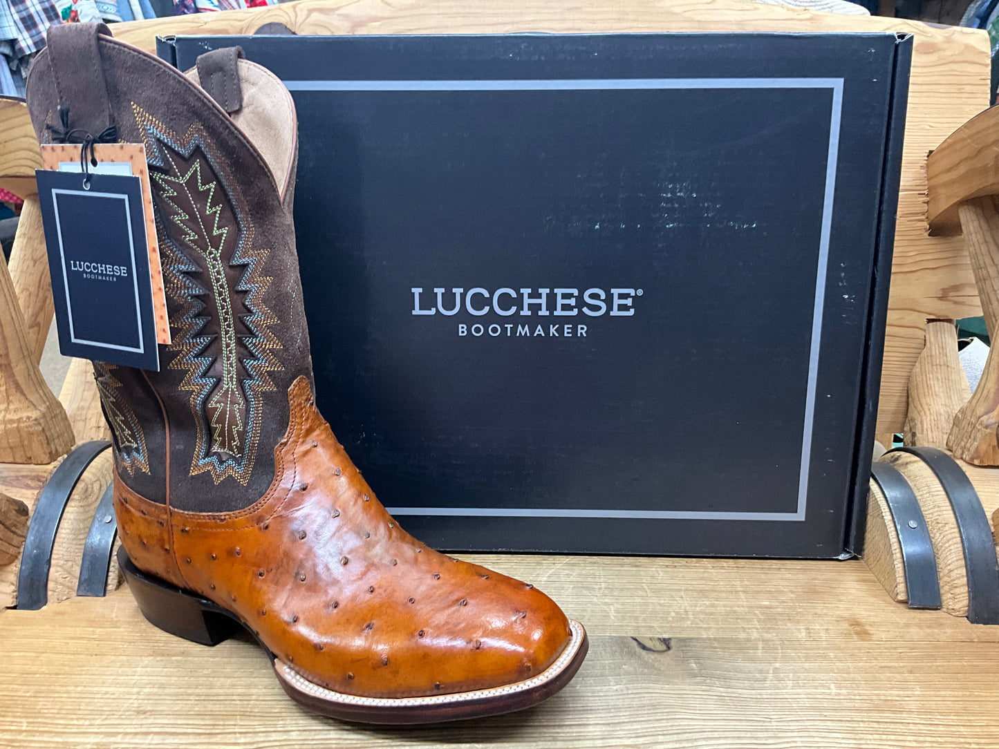 LUCCHESE BOOTS MEN’S ROSCOE M4561.W8