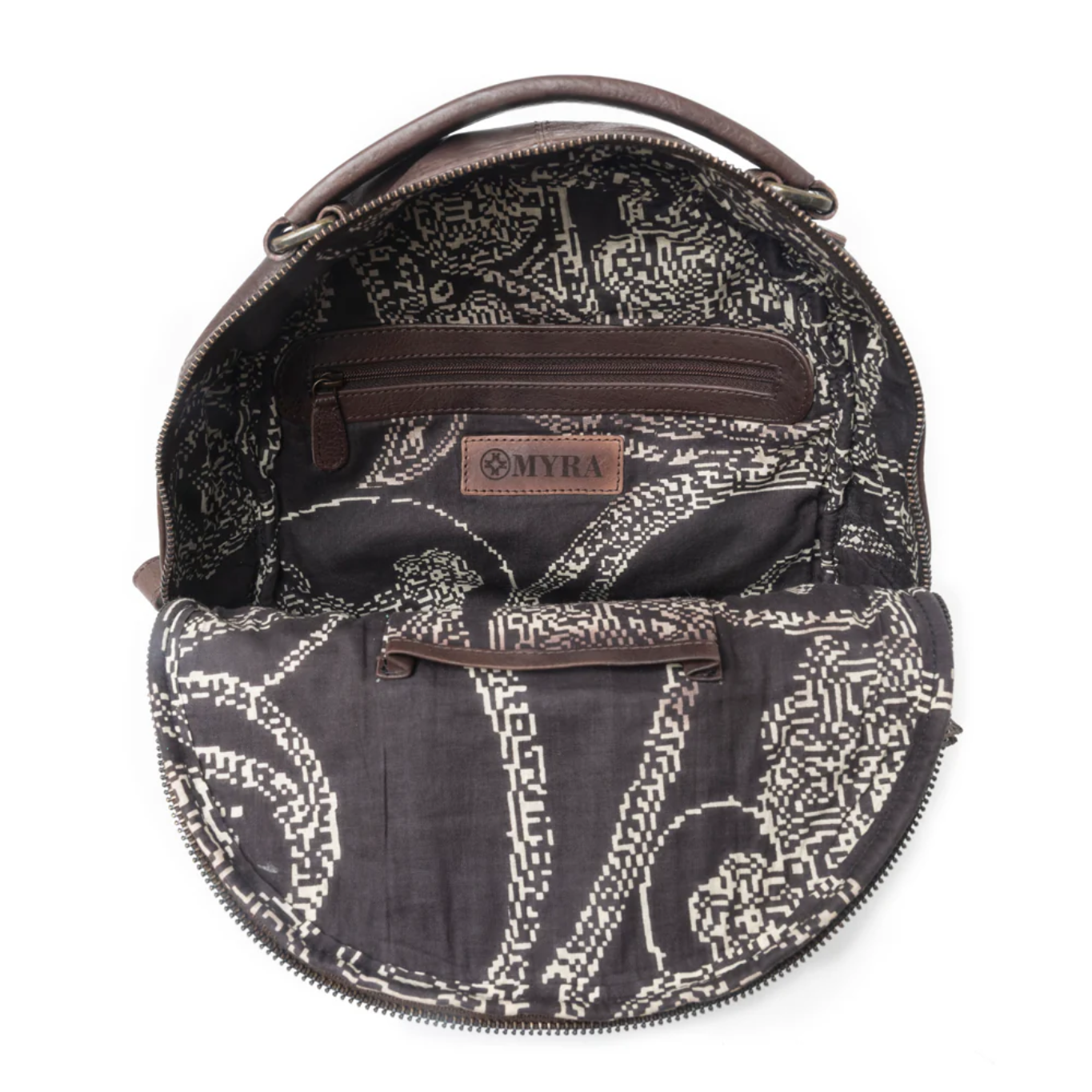 Myra Midnight Rodeo Leather Backpack S-12923