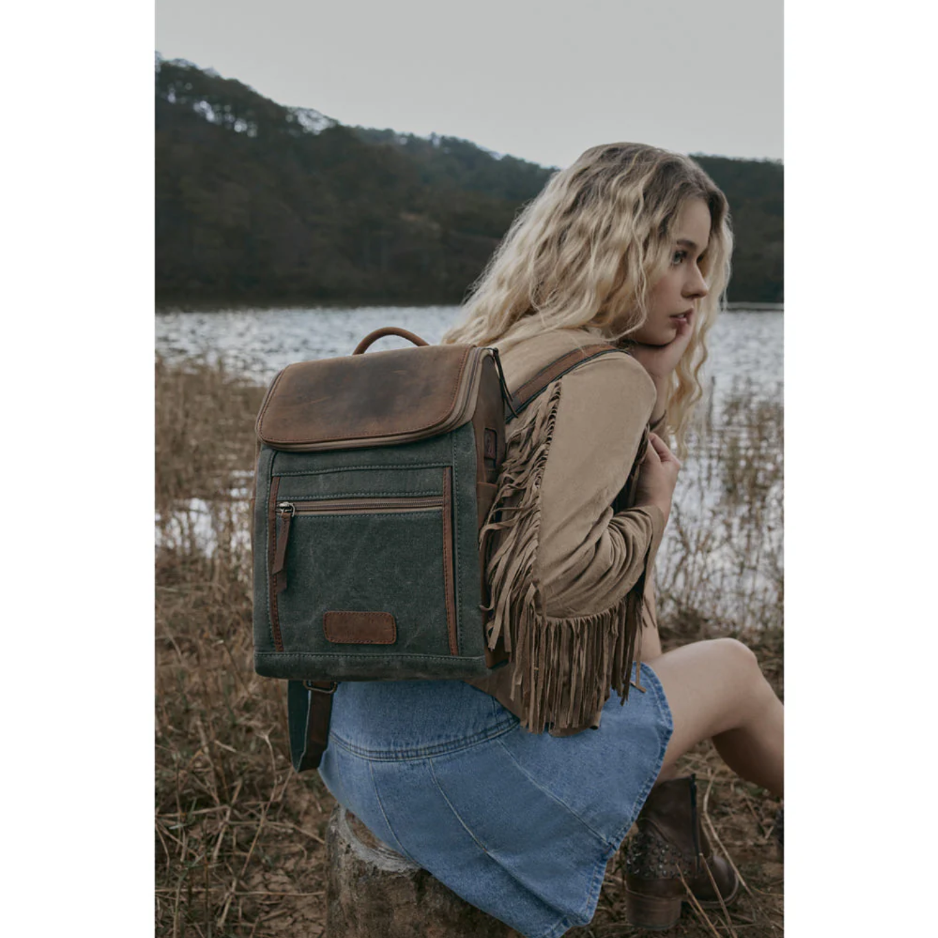 Myra Carriage Port Slimline Backpack Bag S-7537