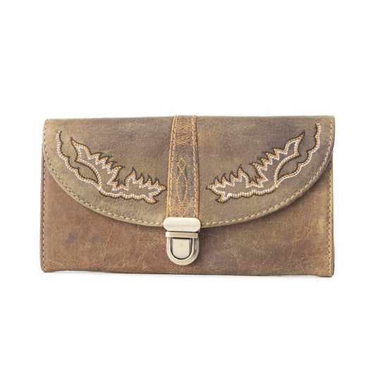 Myra Charcoal Fiesta Wallet S-5855