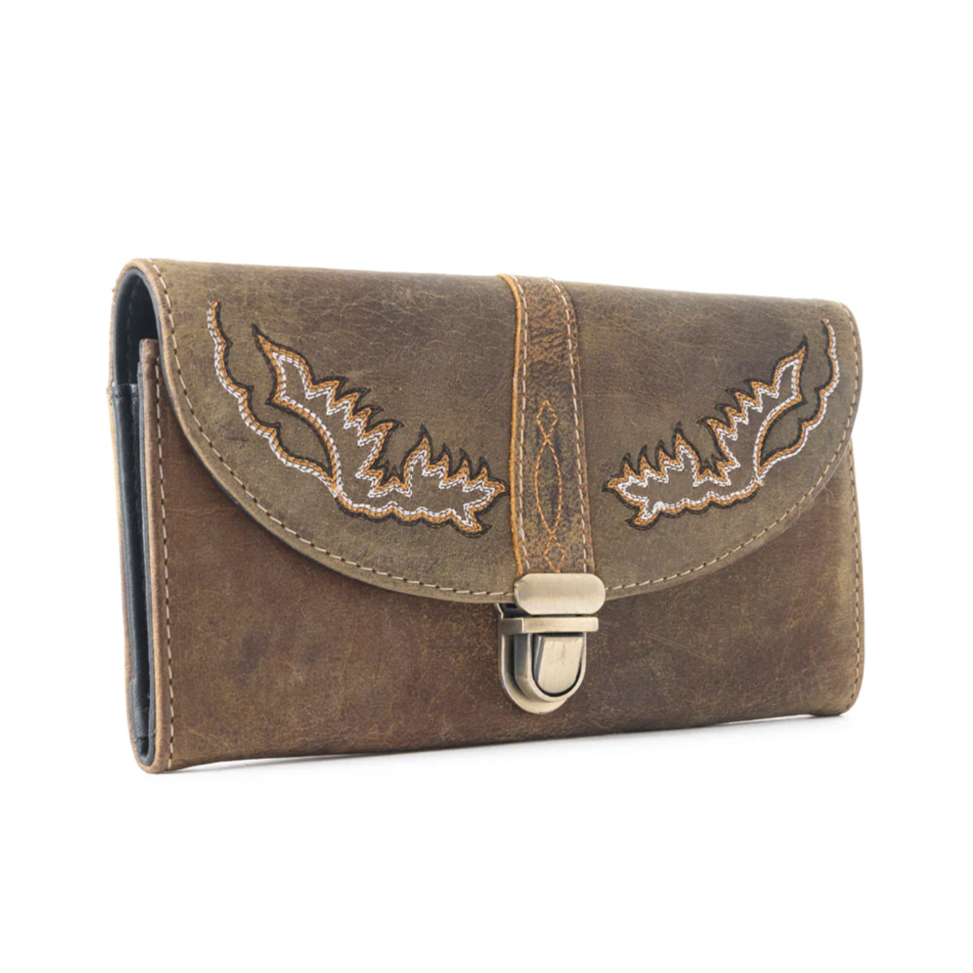 Myra Charcoal Fiesta Wallet S-5855