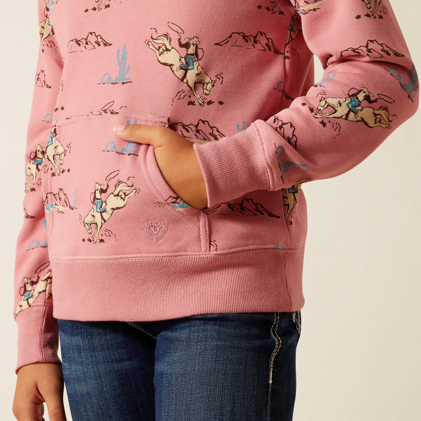 Ariat Girls  Bronc Pullover 10062847