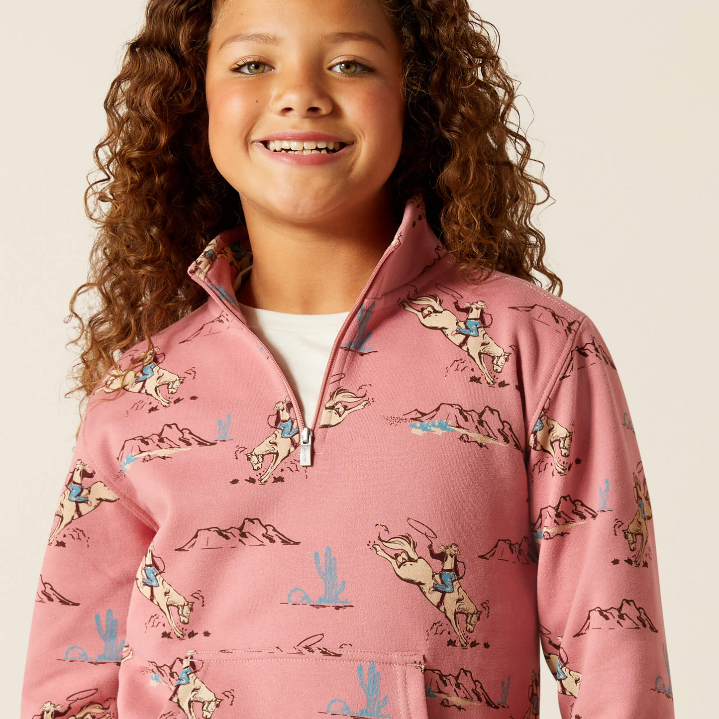 Ariat Girls  Bronc Pullover 10062847