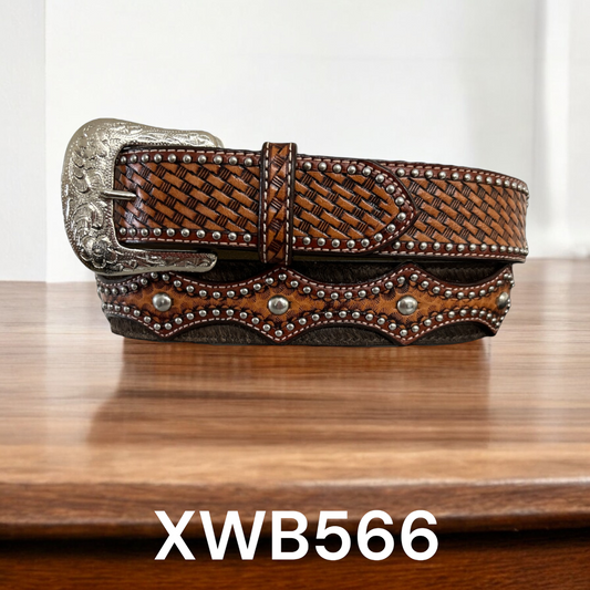 Twisted X Leather Belt XWB566