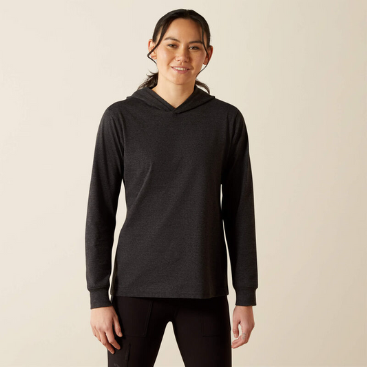 Ariat Cotton Strong Hooded Ladies T-Shirt 10062698