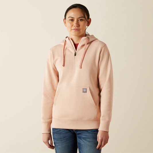 Ariat Ladies Rebar 1/2 Zip Hoodie 10062652