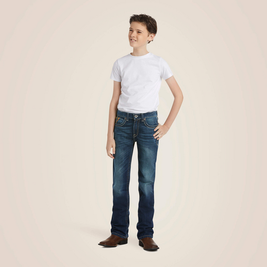 Ariat Boys B5 Slim Boundary Stackable Straight Leg Jean 10018338