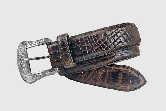 Wrangler Men’s Croc Print Belt 7704511