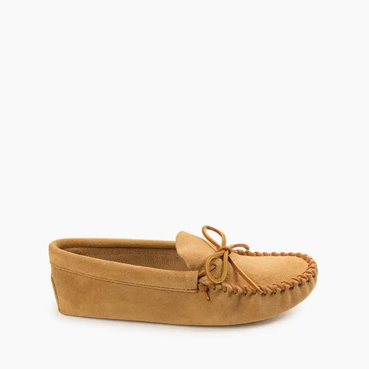 Minnetonka Leather Lace Soft Sole 701