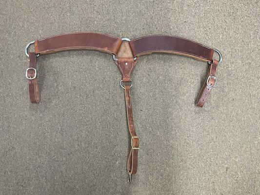 Breast Collar Heavy Duty Leather BC6641