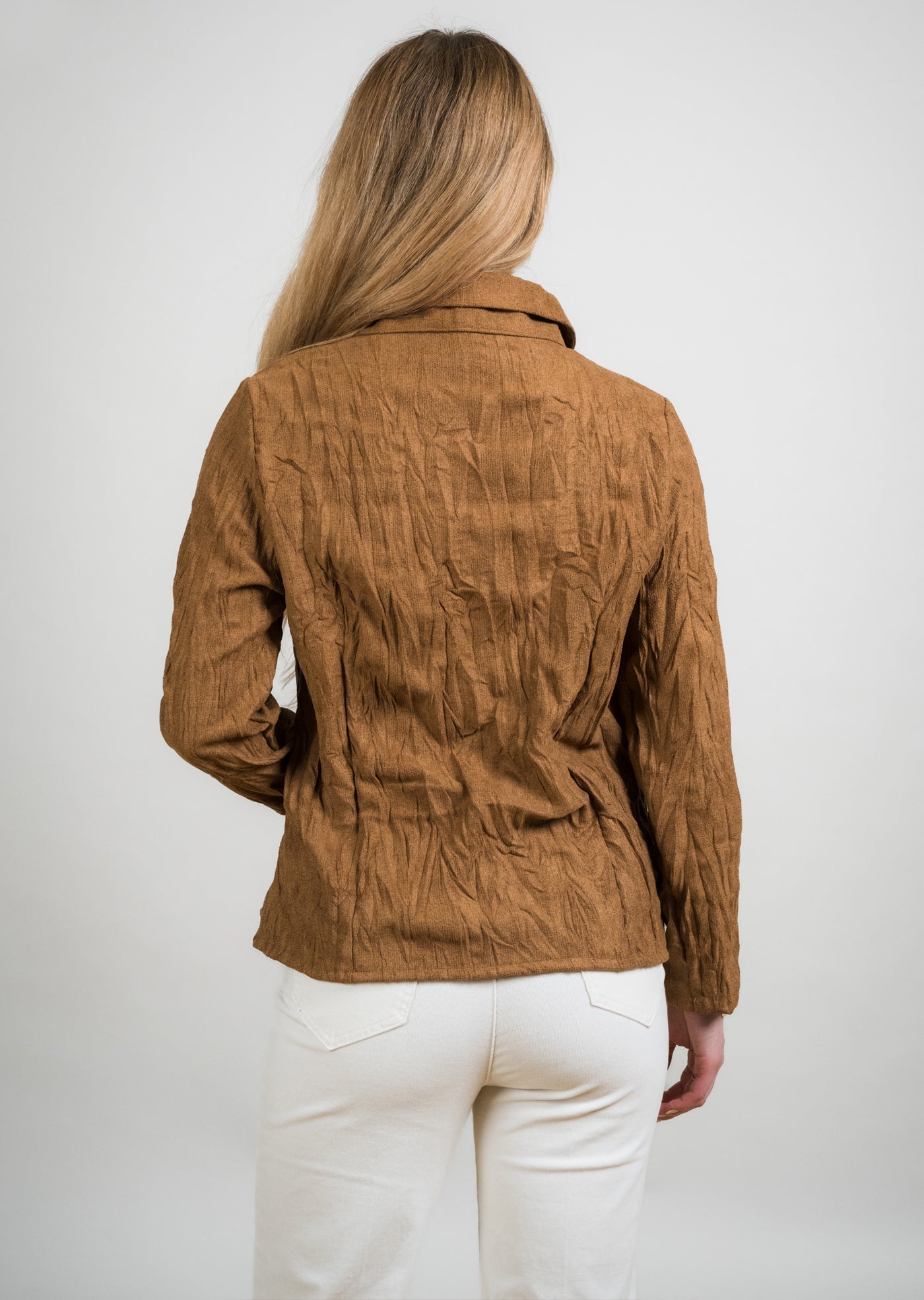 Textured Shirt Jacket TT1195