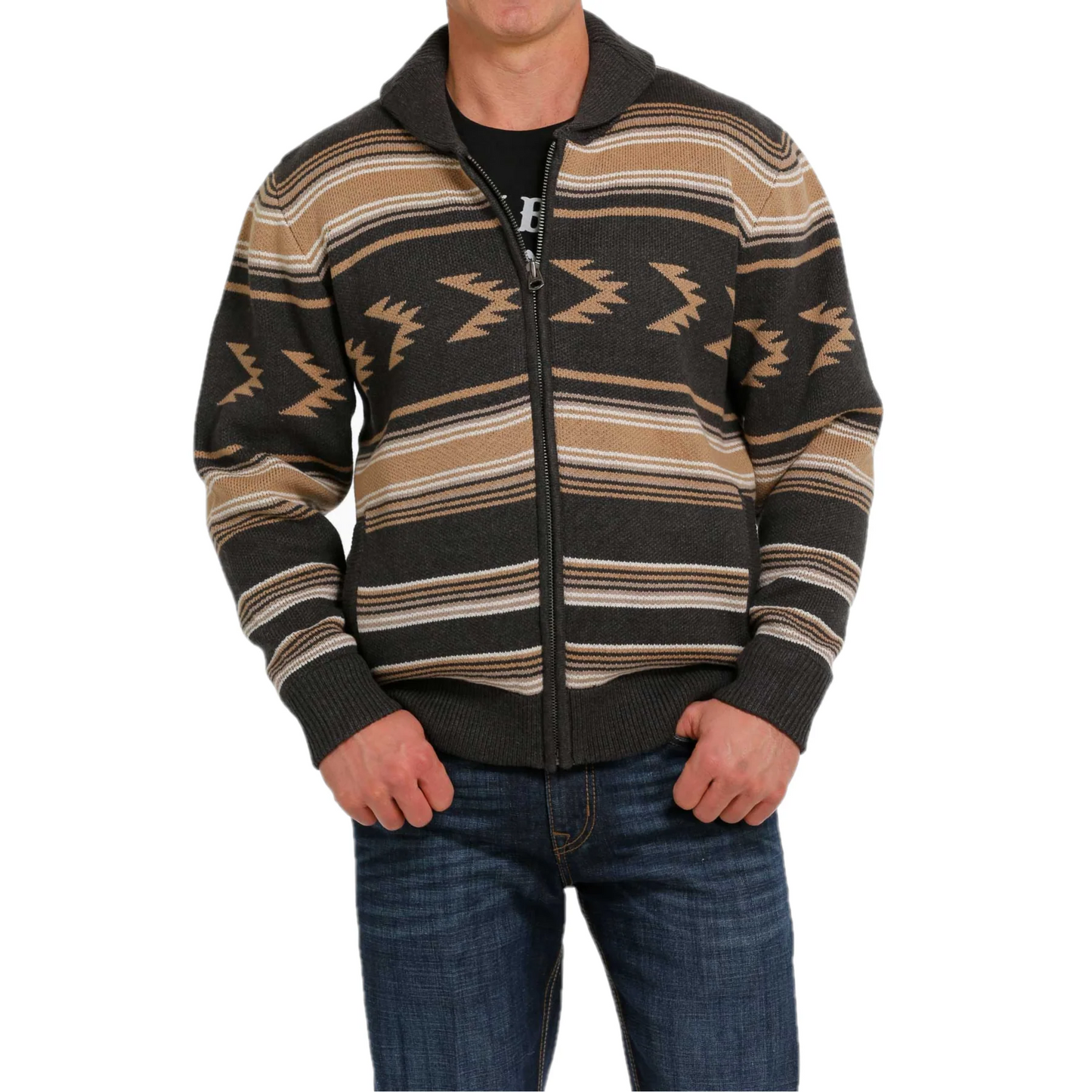 Cinch Men’s Sweater Jacket MWK1582001CHR