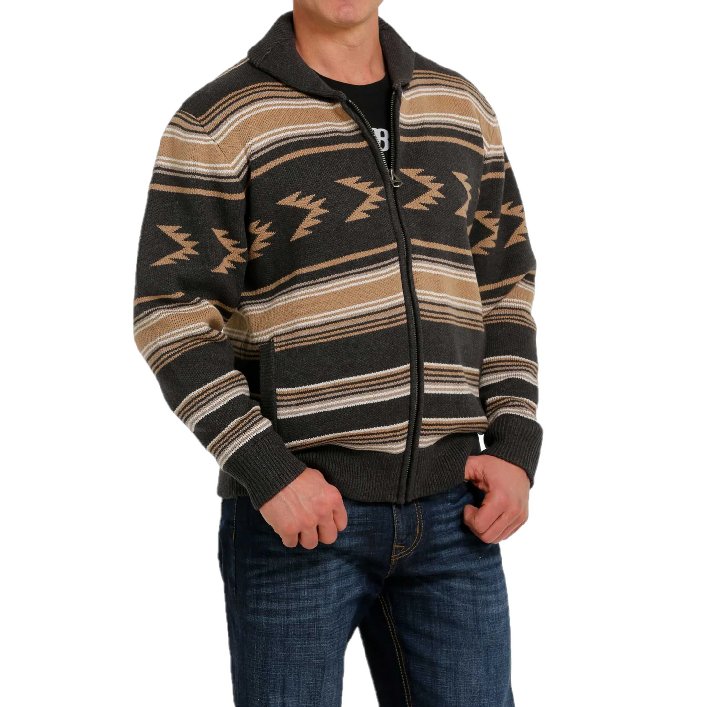Cinch Men’s Sweater Jacket MWK1582001CHR