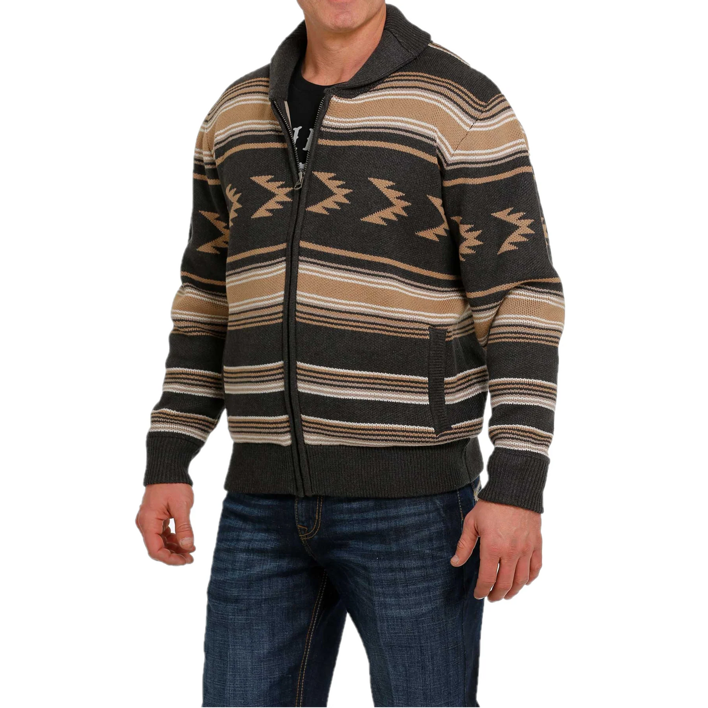 Cinch Men’s Sweater Jacket MWK1582001CHR