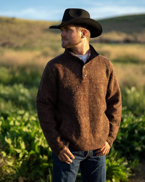 Outback Men’s Sweater Ridley Henley 48730