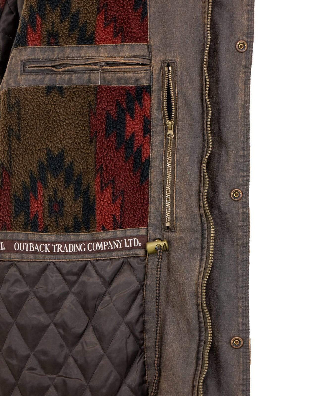 Outback Rancher Jacket 2802-BRN