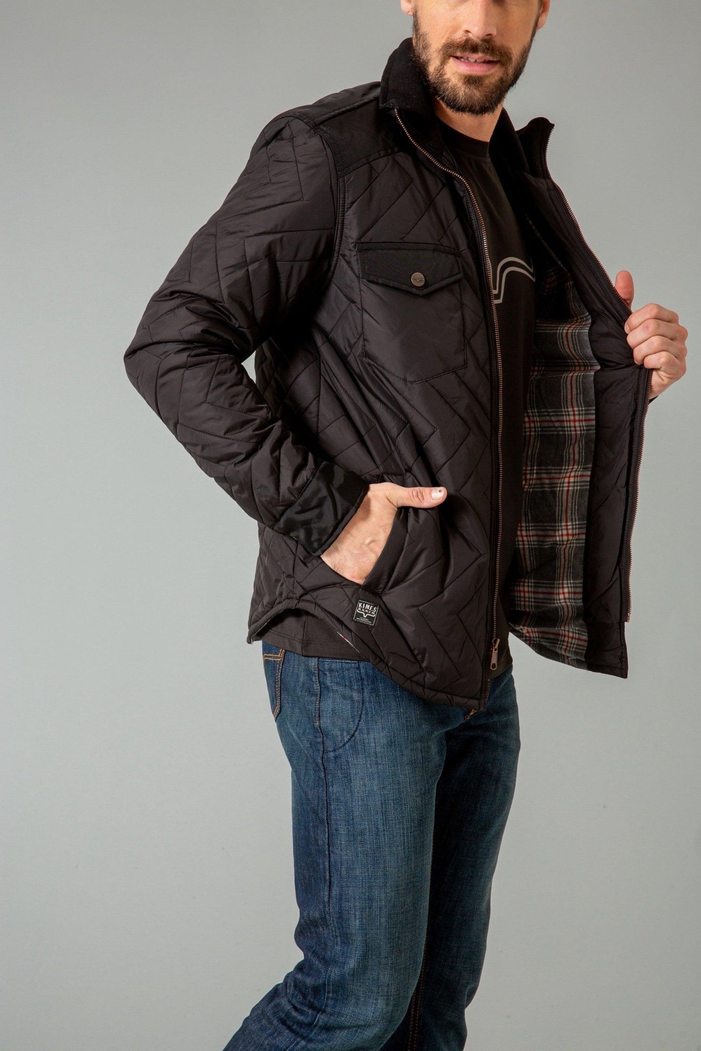 Kimes Skink Jacket Black
