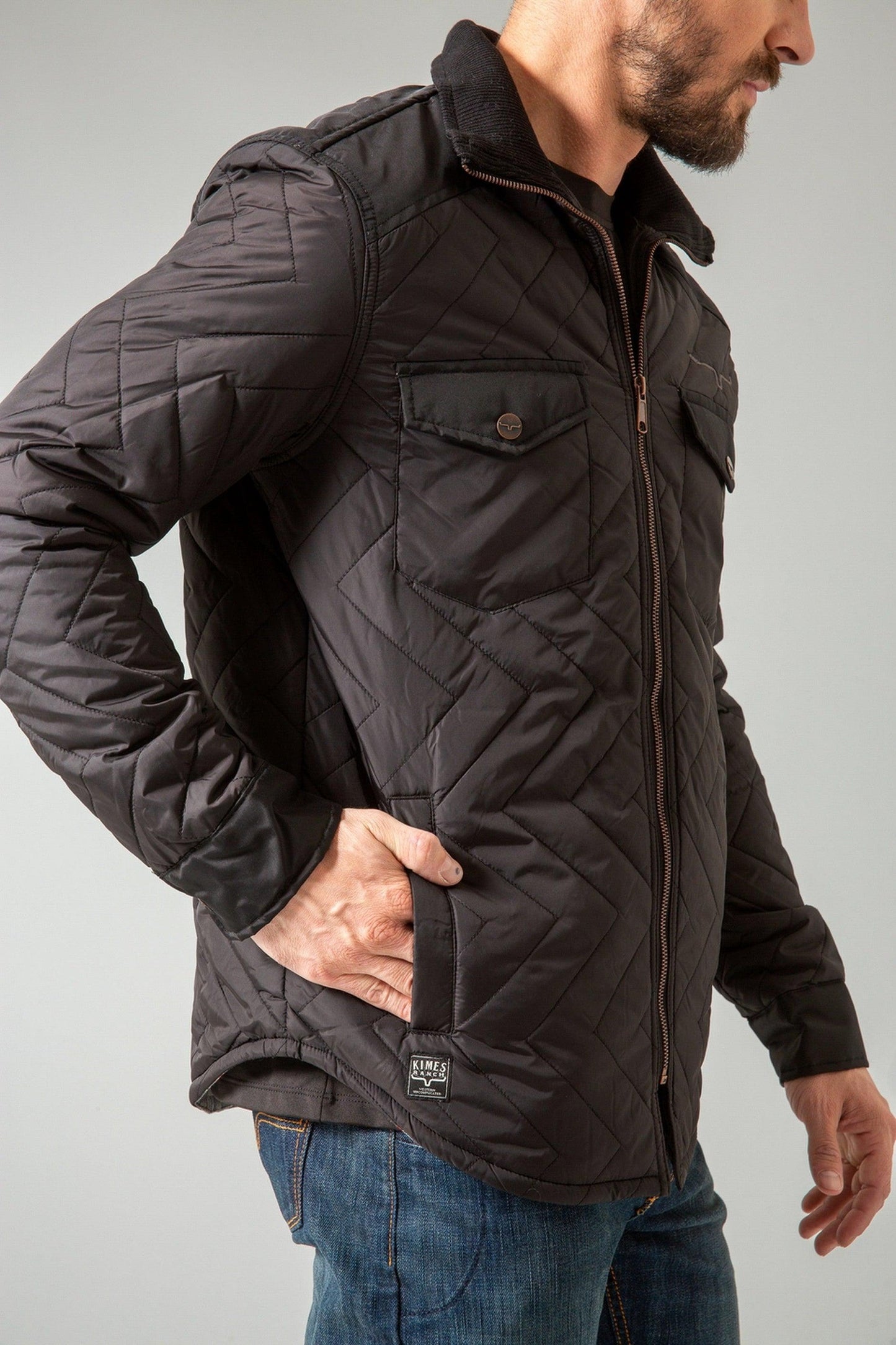 Kimes Skink Jacket Black