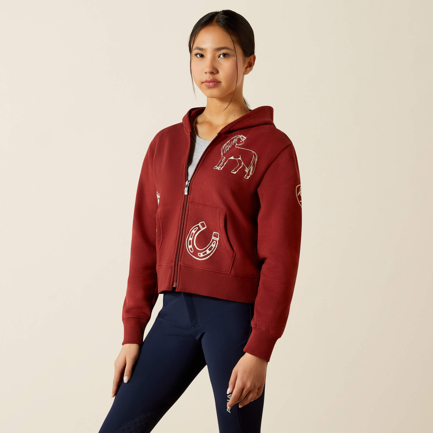 Ariat Girls  Full Zip Sweatshirt 10062477