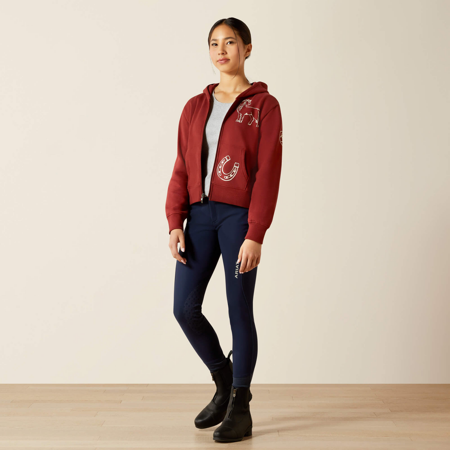 Ariat Girls  Full Zip Sweatshirt 10062477