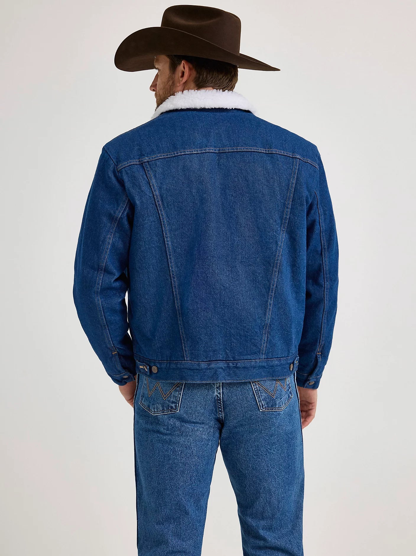 Wrangler Sherpa Lined Denim Jacket 1074255PW