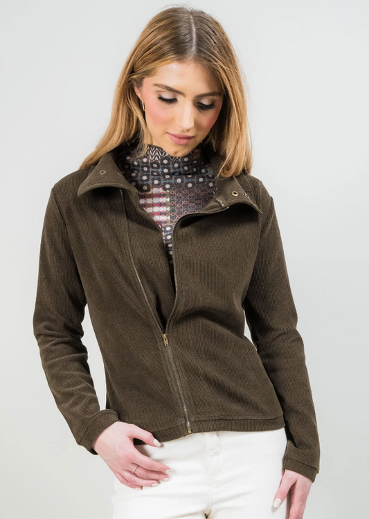 Asymmetrical Full Zip Jacket 120-42