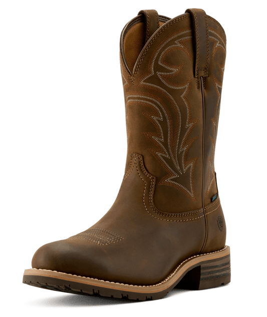 Ariat Mens MNS Hybrid Rancher Waterproof U Toe Cowboy Boot 10017346