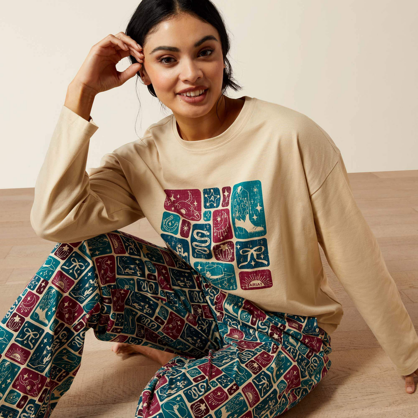 Ariat Ladies Pajama Set 10065825