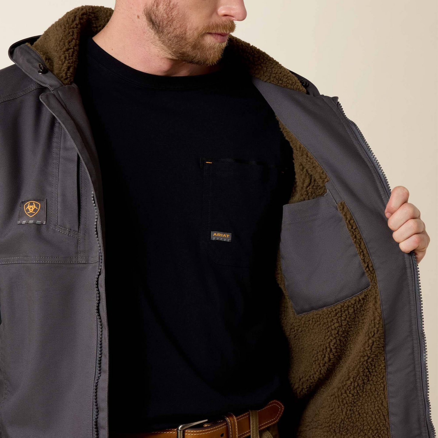 Ariat DuraCanvas Jacket Grey 10023919