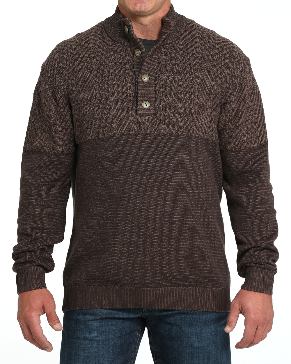 Cinch Pullover MWK1932002BRN