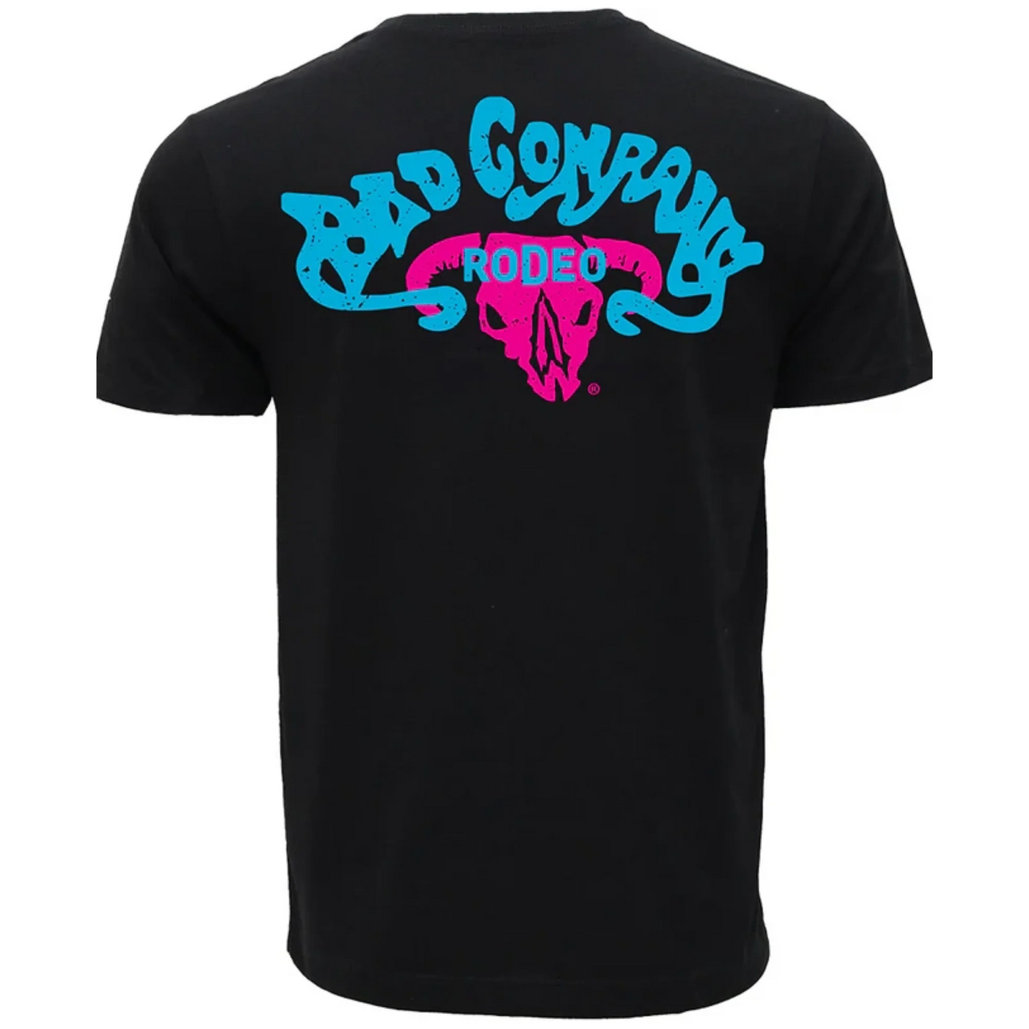 Hooey Men's Bad Company Black & Blue Logo Graphic T-Shirt HT1832BK