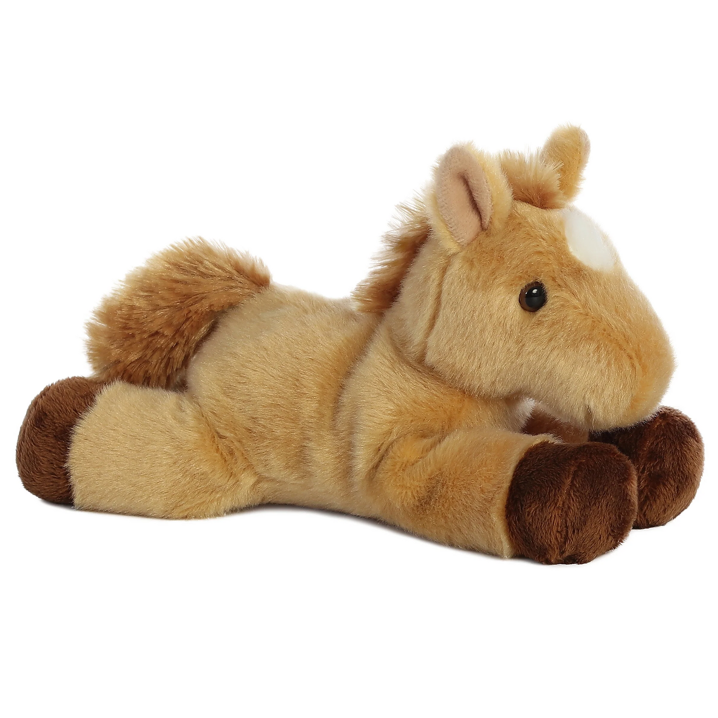 Stuffed Prancer Tan Horse