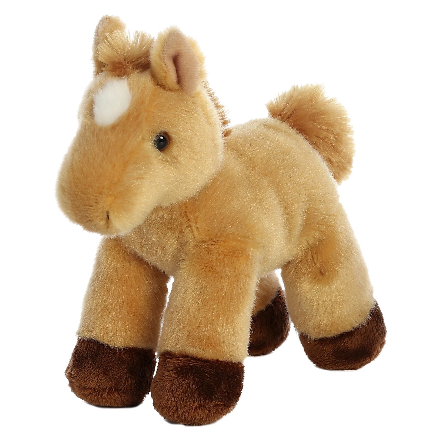 Stuffed Prancer Tan Horse