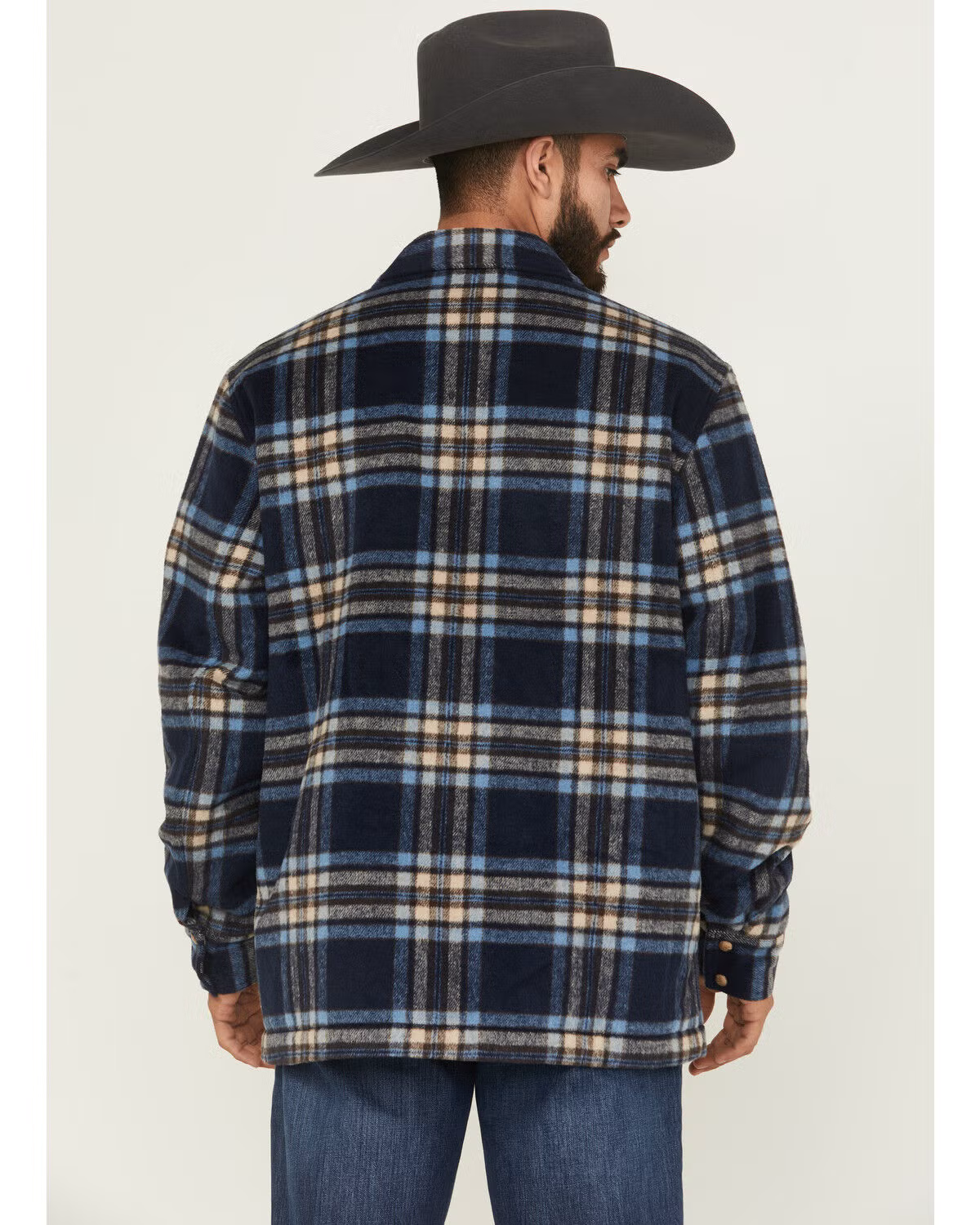 Wrangler Quilted Flannel Shirt Jacket 112368194