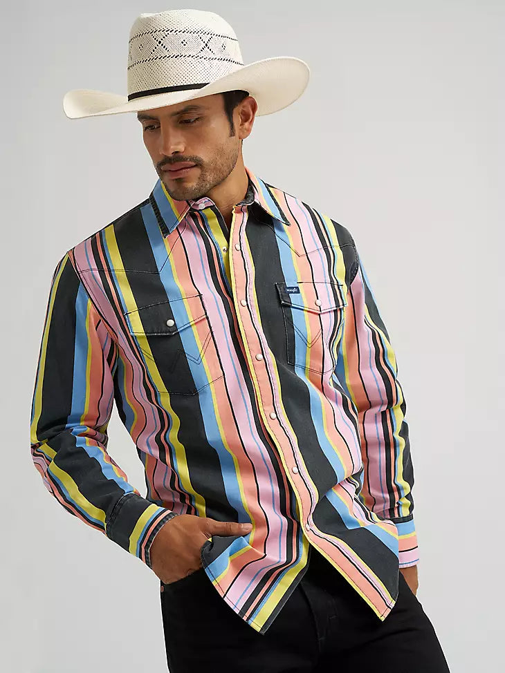 Wrangler Men’s Long Sleeve Brushpopper 112374803