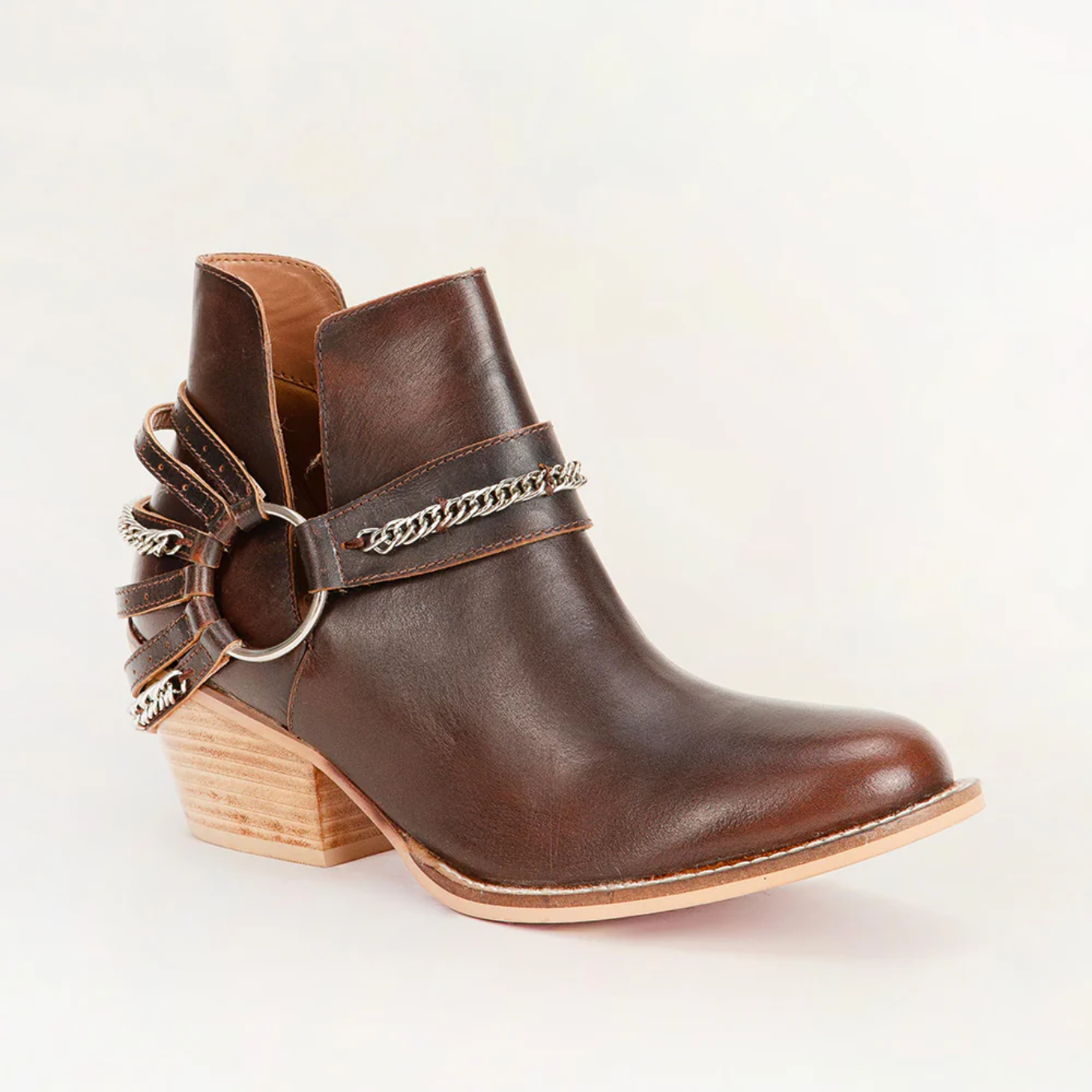 Myra Raven Canyon Calf Skin Bootie LW-SS25-156-LB