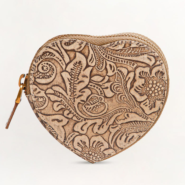 Loyal West Cupid Coin Pouch Heart Brown LW-SS25-096-AP