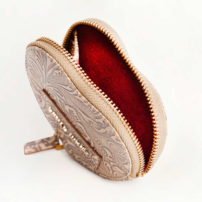 Loyal West Cupid Coin Pouch Heart Brown LW-SS25-096-AP