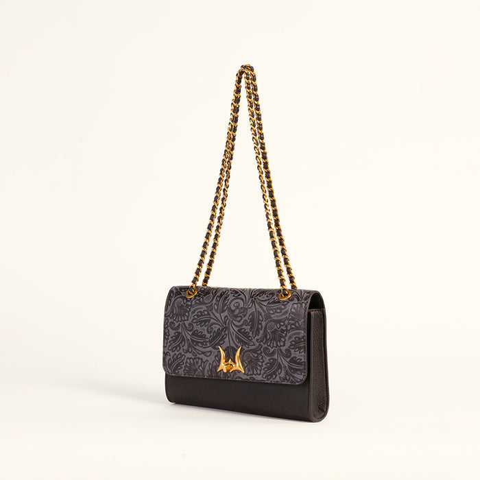 Loyal West SavinSmall Embossed Bag