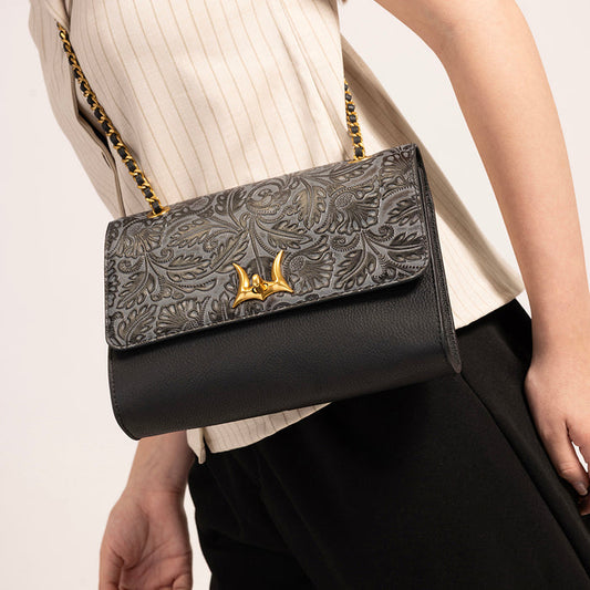 Loyal West SavinSmall Embossed Bag