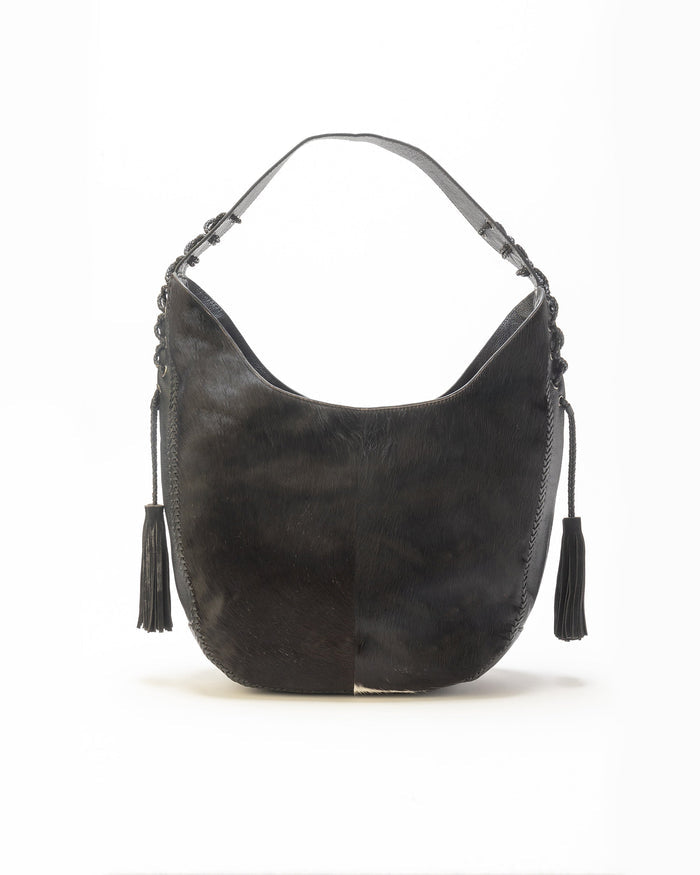 Loyal West Cowhide Hobo Bag LWS26359
