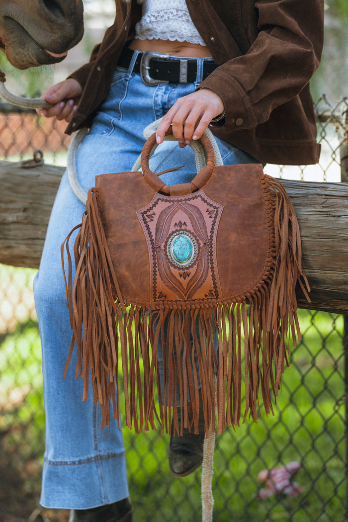 Loyal West Sedona Tassle Bag LWS26360