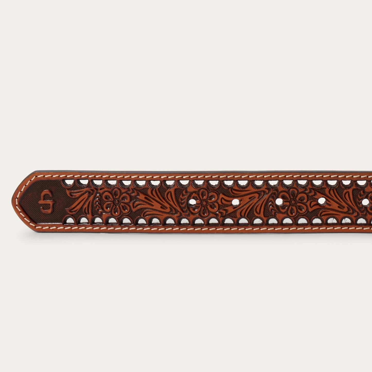 Stetson Ladies Tooled Belt 71946