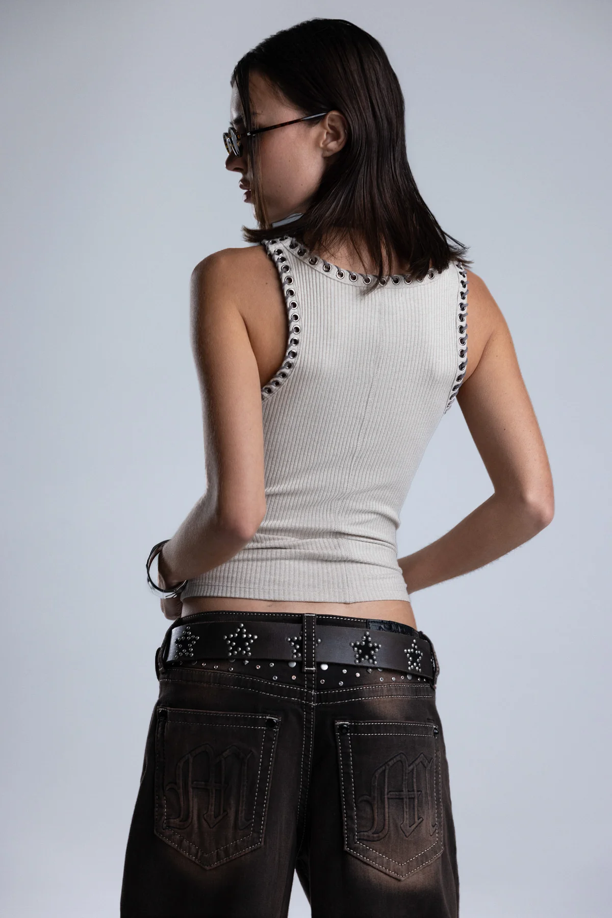 Miss Me Sarai Knit Tank MT32797