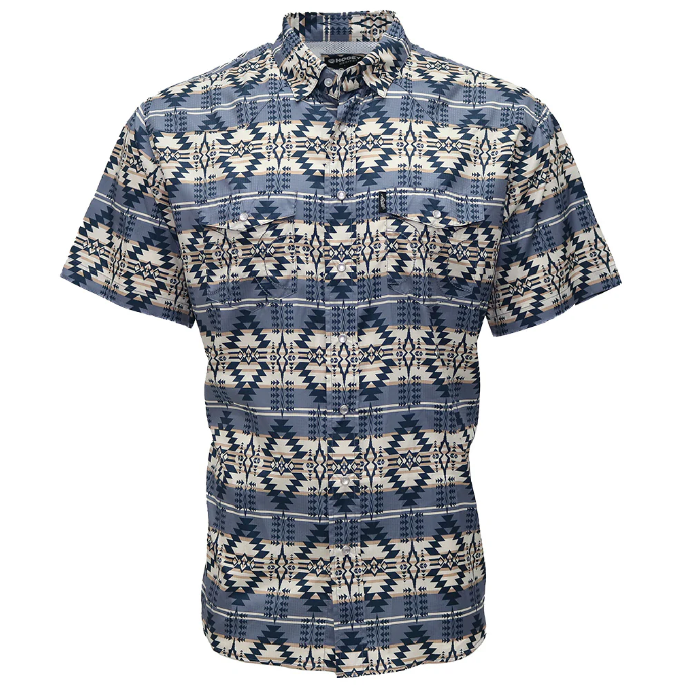 Hooey Men’s Short Sleeve Snap Shirt HT1861AZST