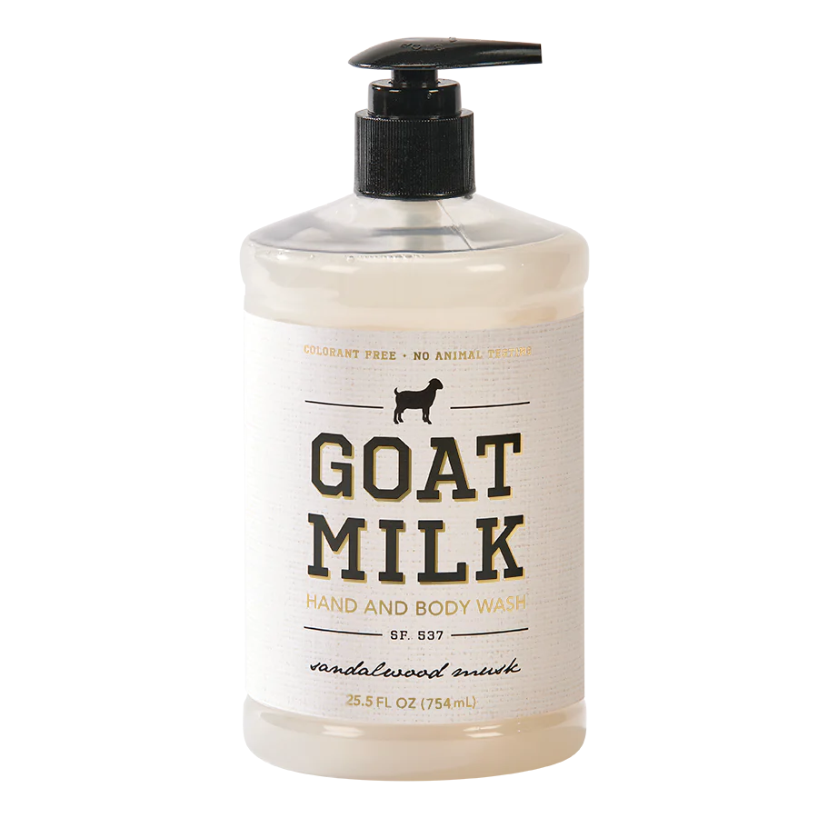 Goat Milk Hand And Body Wash Sandalwood Musk GMS4671