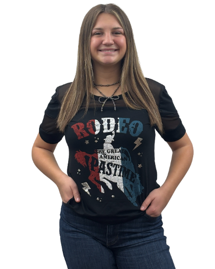 Ladies Rodeo Great Past Time Tee 276435