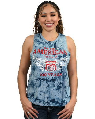 Ladies Route 66 Tank Top 100 Years 275095