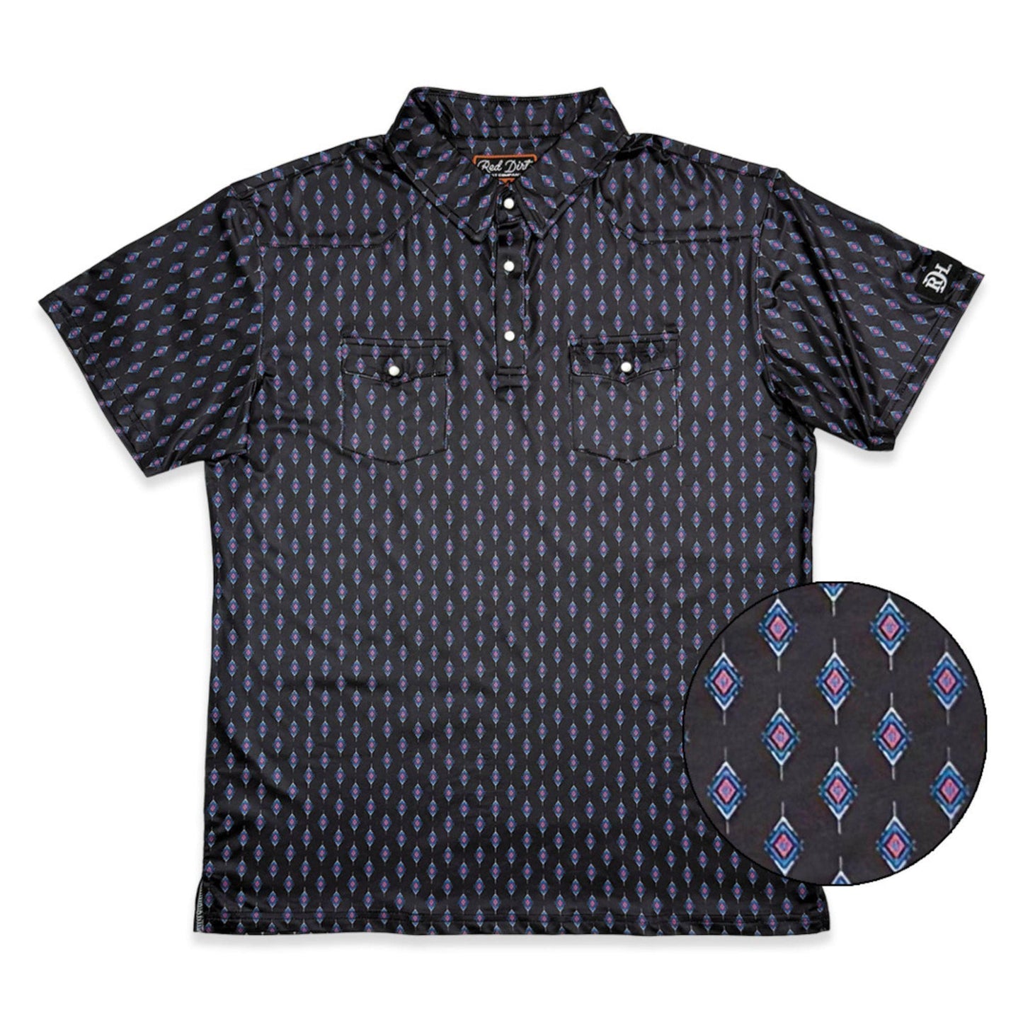 Red Dirt Hat Co. Diamond Polo RDPSSD