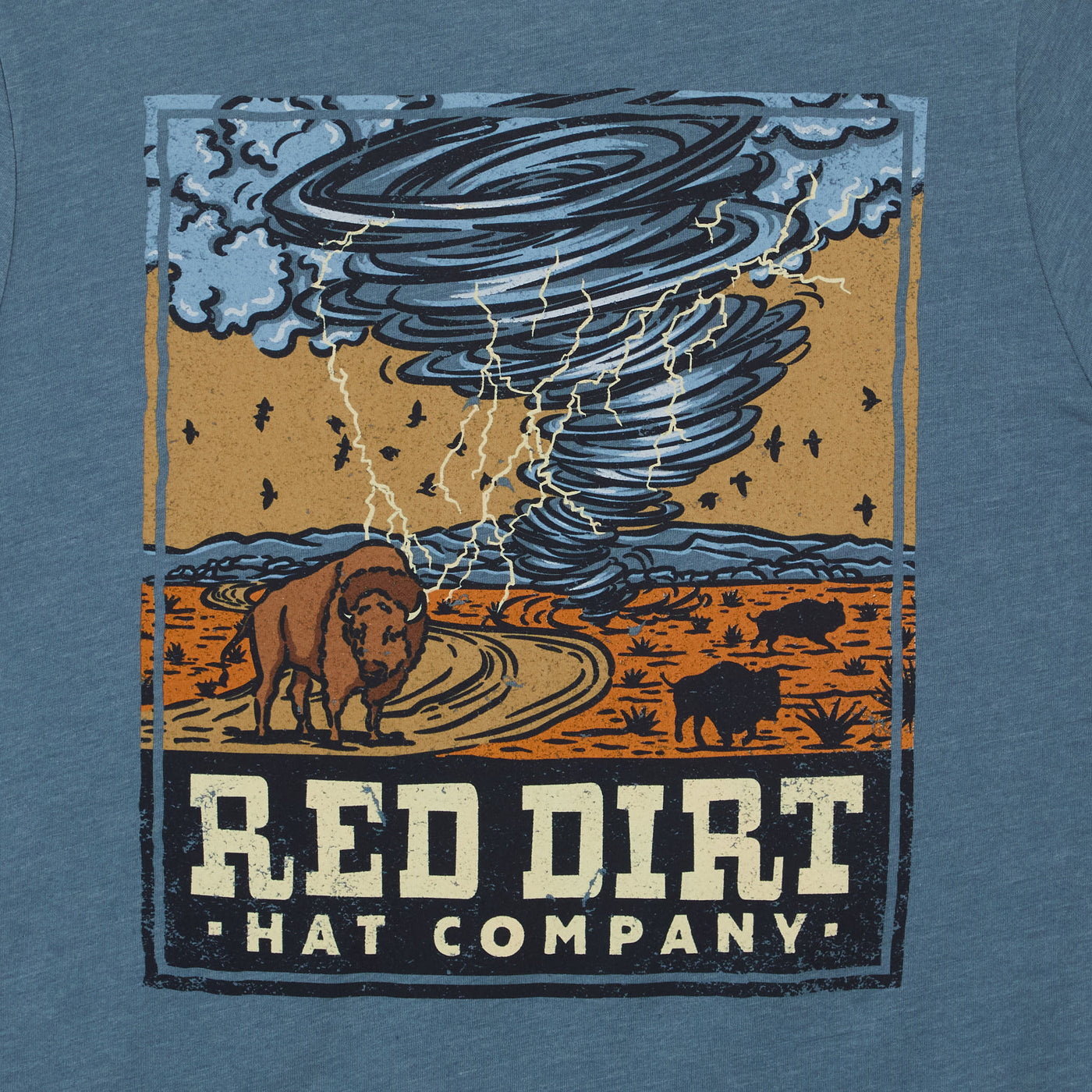 Red Dirt Hat Co. T-Shirt RDHCT161 PECOS